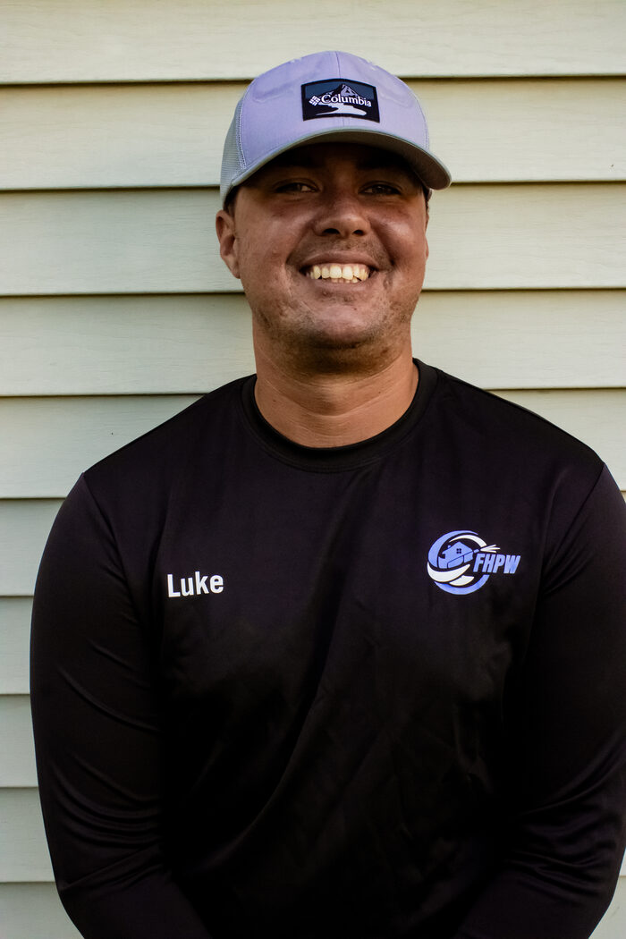 Luke, Full House Pressure Washing crew member